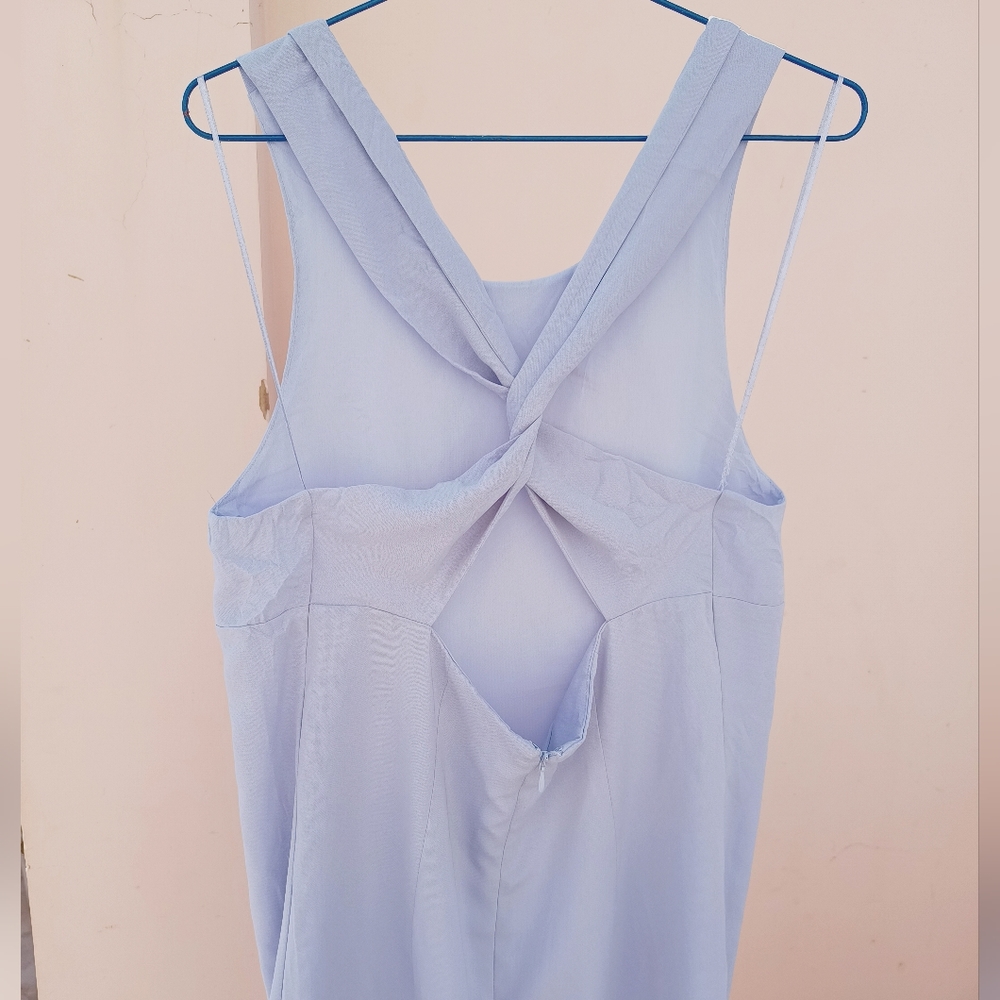 Mango twisted back dress - Picture 3 of 10